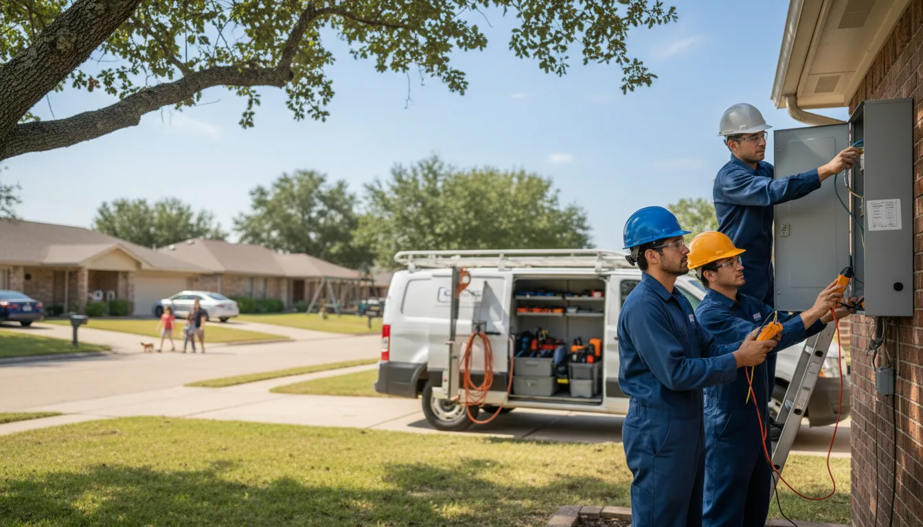 Certified electrician providing emergency electrical services in Mosquero, NM